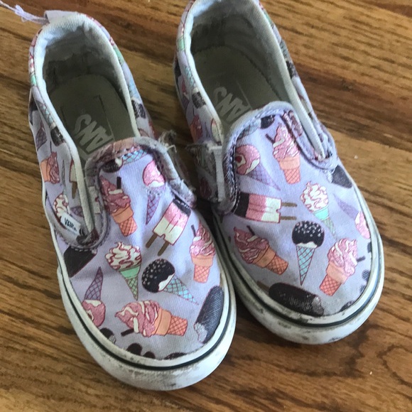 Vans Other - 🛹 VANS VELCRO  Ice Cream Cones TODDLER Size 8